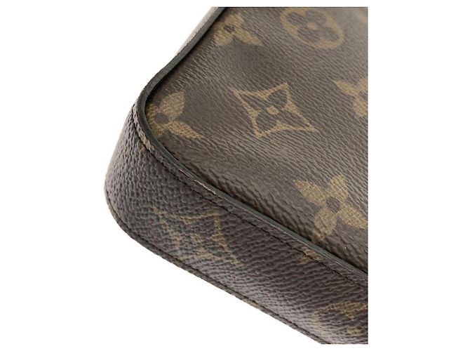 Pochette Félicie Borsa a tracolla Louis Vuitton Monogram Pochette Felicie M61276 Marrone - vista 4