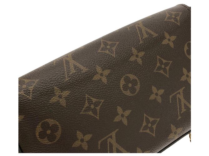 Pochette Félicie Borsa a tracolla Louis Vuitton Monogram Pochette Felicie M61276 Marrone - vista 6