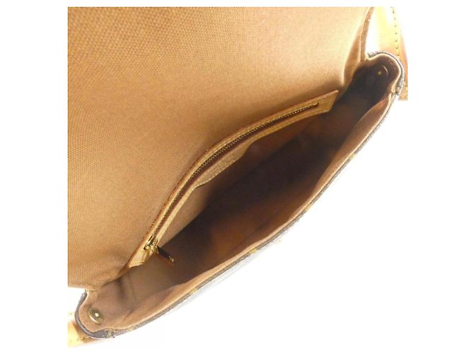 Sac à épaule Mini Looping Monogram Louis Vuitton Marron - vue 6