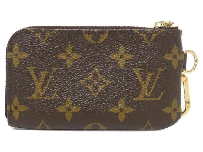 Louis Vuitton Monogram Pochette Clé Coin & Key Case Braun - Ansicht 2