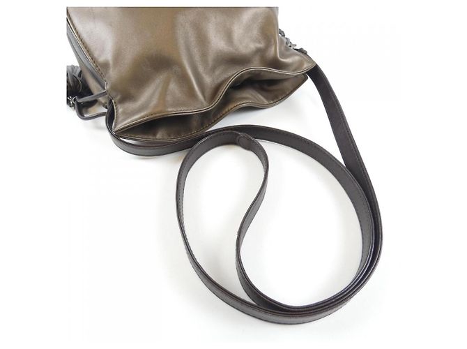 Borsa a tracolla Loewe Flamenco 380 85EE17 Marrone Bronzo - vista 5