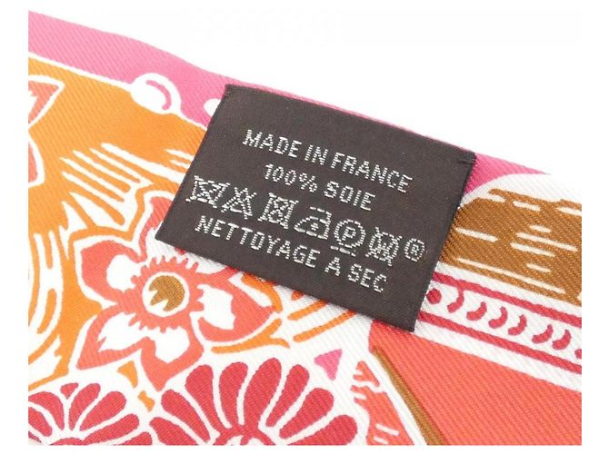 Hermès Twilly Hermes BINGATA Rosa Fuschia - vista 3