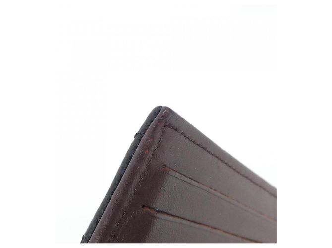 Chanel Timeless Classic Line AP0231 Geldbörse Schwarz Bordeaux - Ansicht 9