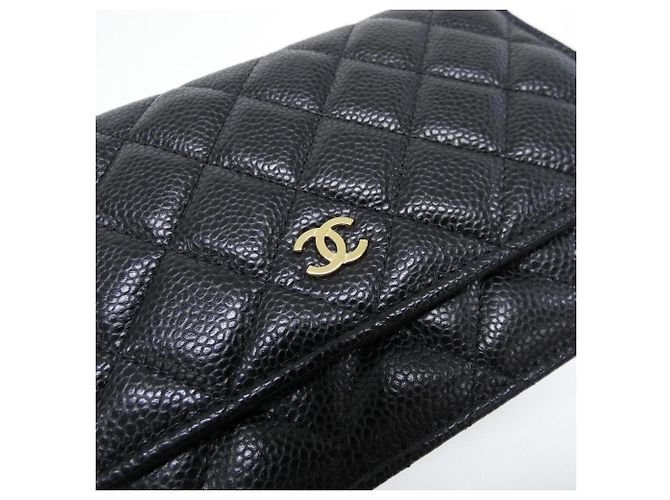 Cadena de cartera Chanel Timeless Classic Line AP0250 Negro Burdeos - vista 3