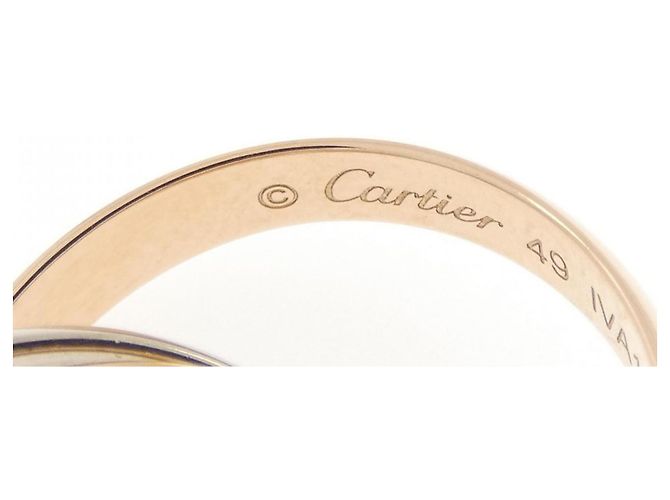 Bague Cartier Trinity en or 18K - vista 4