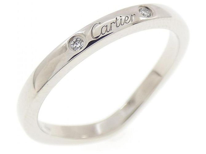 Anello Cartier Ballerina 3P Diamond Band - vista 2