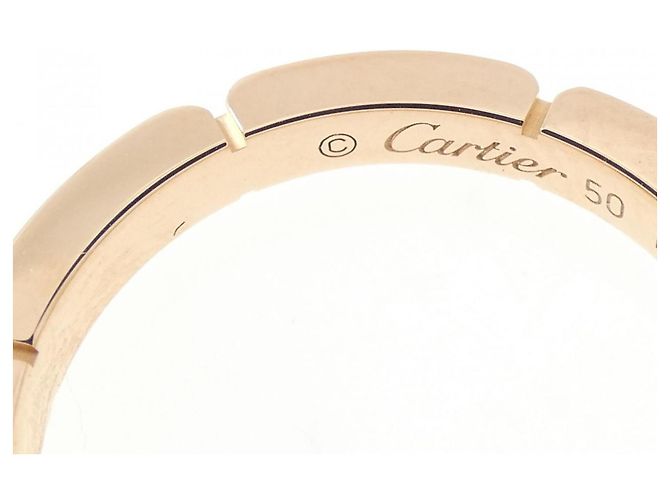 Cartier Maillon Panthère Ring mit halben Diamanten - vue 4