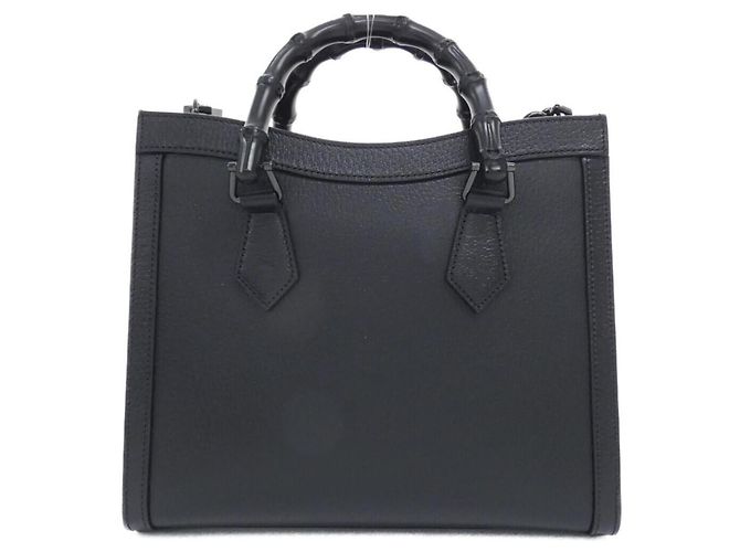 Bolsa Gucci Diana de couro preta - vista 2