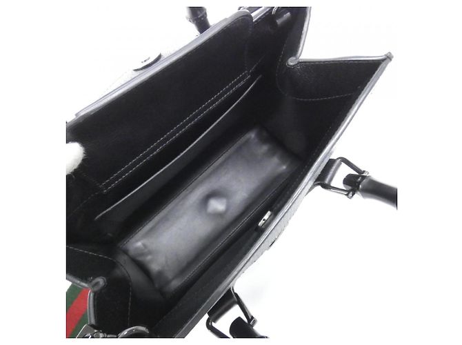 Bolsa Gucci Diana de couro preta - vista 8