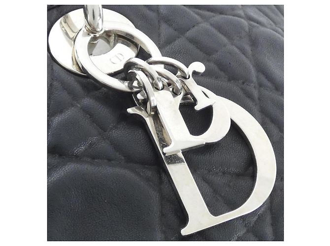 Christian Dior schwarze Handtasche - Ansicht 5