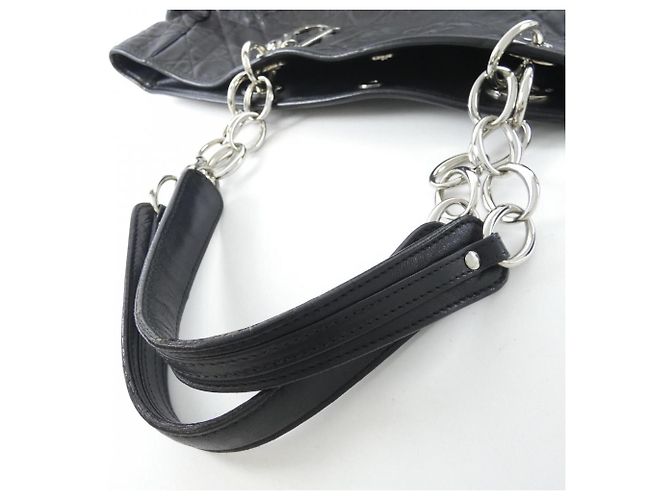 Christian Dior schwarze Handtasche - Ansicht 6