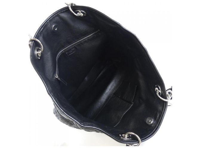 Christian Dior schwarze Handtasche - Ansicht 8