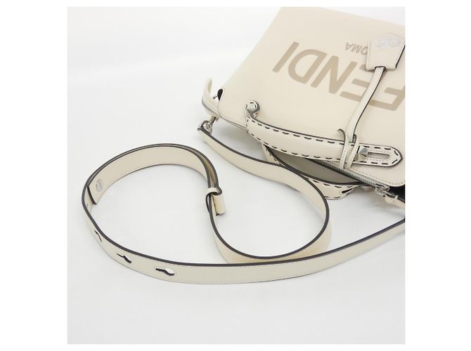 Borsa Fendi By The Way Medium Beige - vista 8