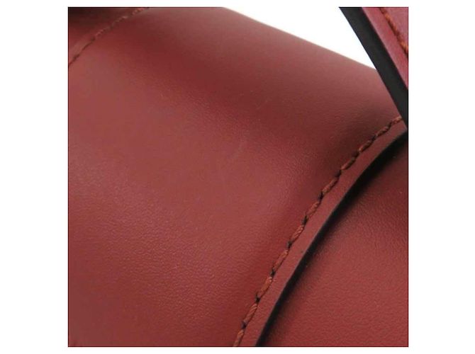 Longchamp Schultertasche aus Leder in Rotbraun - Ansicht 11