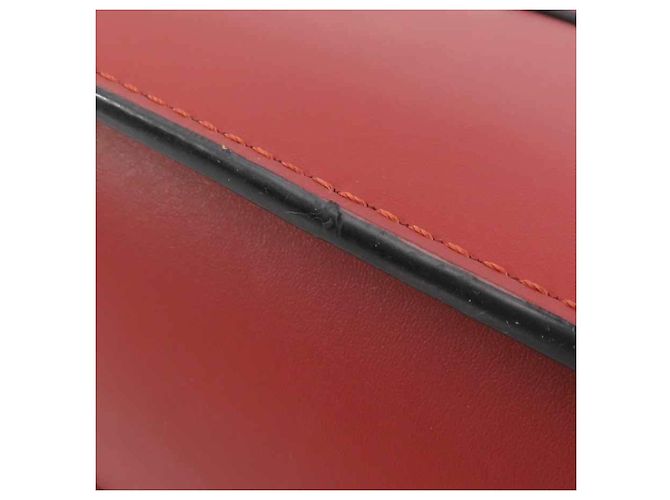 Longchamp Schultertasche aus Leder in Rotbraun - Ansicht 13