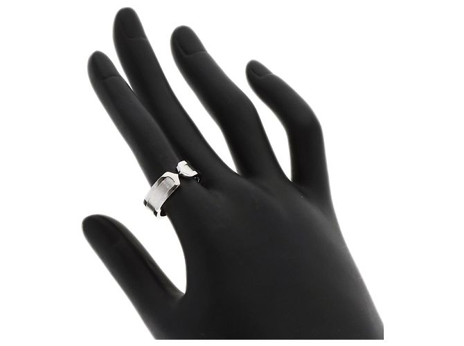 Anello Cartier C2 in oro bianco 18K - vista 6