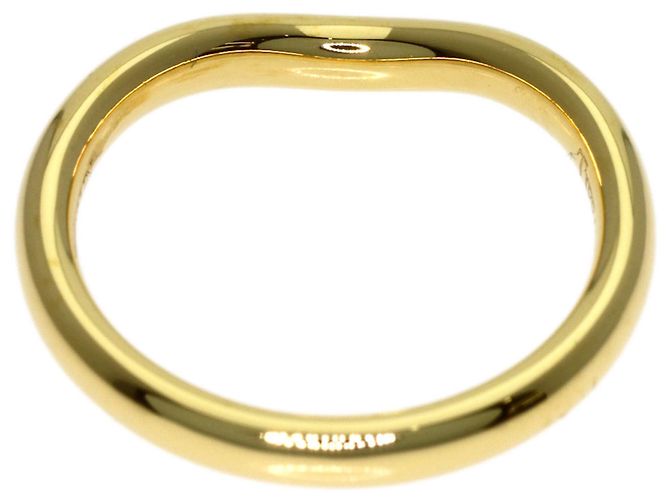 Autre Marque Anello Fascia Curva Tiffany & Co. in Oro Giallo 18K - vista 4