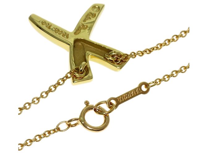 Autre Marque Collana Tiffany Kiss in oro giallo 18K - vista 2