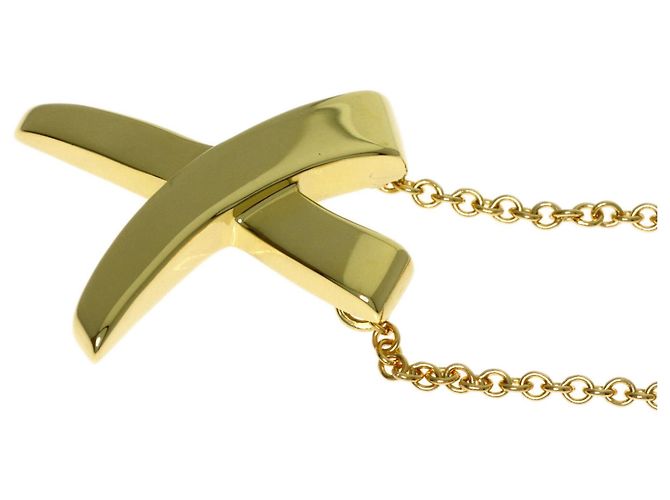 Autre Marque Collana Tiffany Kiss in oro giallo 18K - vista 5