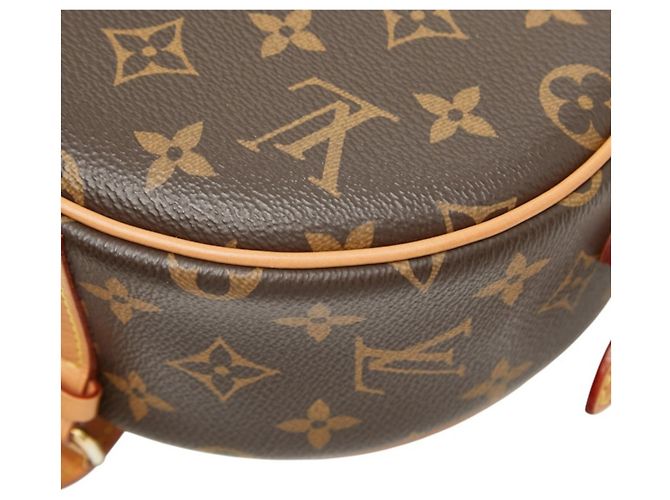 Borsa a tracolla Louis Vuitton Monogram Tambourin Marrone - vista 6