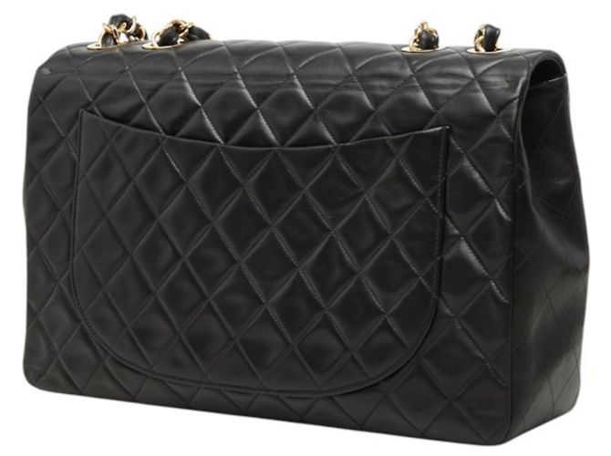 Bolsa de Ombro com Corrente Chanel Coco Mark Matelassé Preto - vista 2