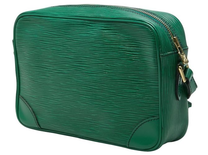 Borsa a tracolla Louis Vuitton Epi Trocadero Verde - vista 2