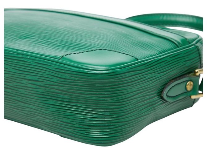Borsa a tracolla Louis Vuitton Epi Trocadero Verde - vista 4