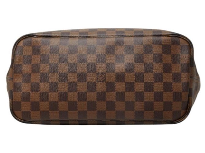 Saco Tote Louis Vuitton Damier Neverfull MM Marrom - vista 3