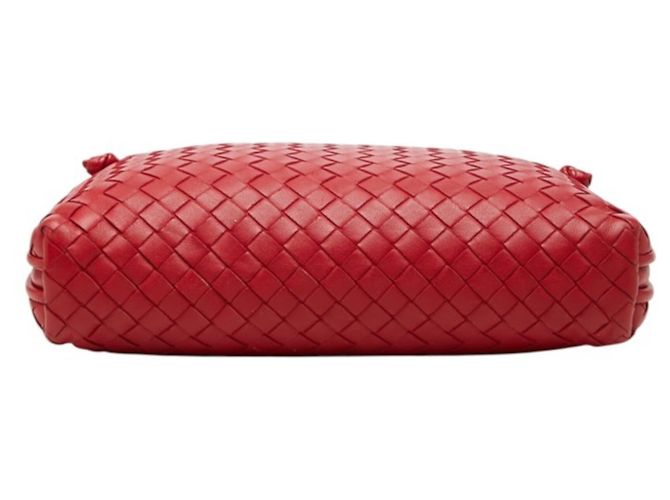 Borsa a tracolla Intrecciato Bottega Veneta Rosso - vista 3