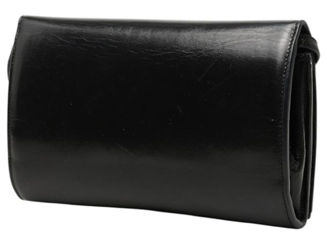 Autre Marque Borsa a tracolla Saint Laurent in pelle nera Nero - vista 2