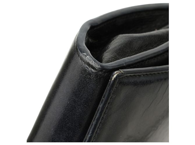 Autre Marque Borsa a tracolla Saint Laurent in pelle nera Nero - vista 5