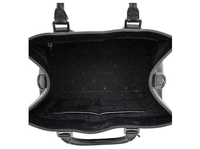 Borsa in pelle nera Dolce & Gabbana Nero - vista 11