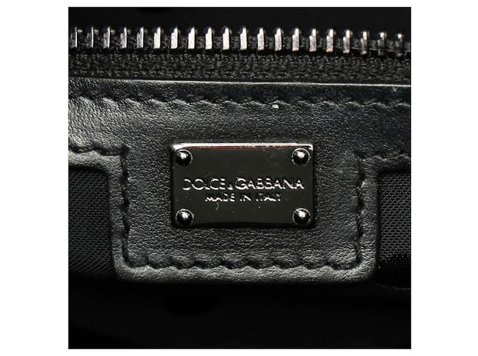 Borsa in pelle nera Dolce & Gabbana Nero - vista 12
