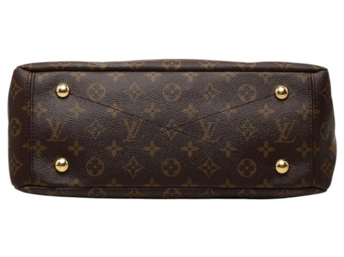 Bolso Louis Vuitton Monogram Pallas Castaño Burdeos Púrpura - vista 3