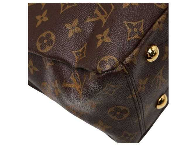 Bolso Louis Vuitton Monogram Pallas Castaño Burdeos Púrpura - vista 7