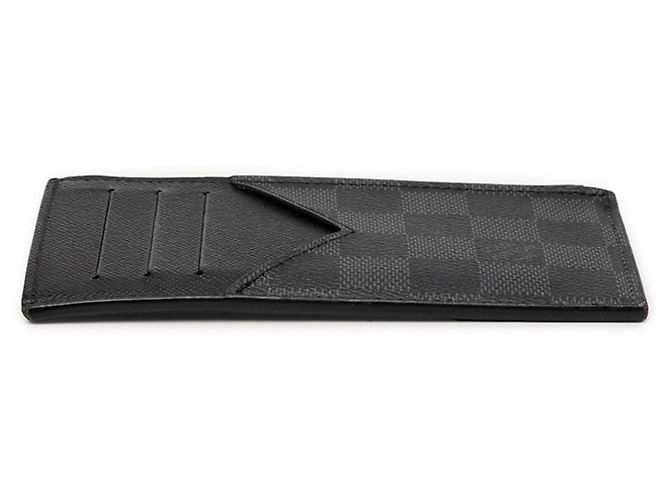 Tarjetero con monedero Louis Vuitton Damier Graphite Negro - vista 3