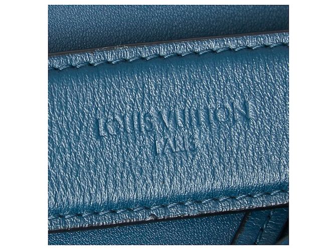 Bolsa de Ombro Louis Vuitton Cuir Nuance Azul marinho - vista 10