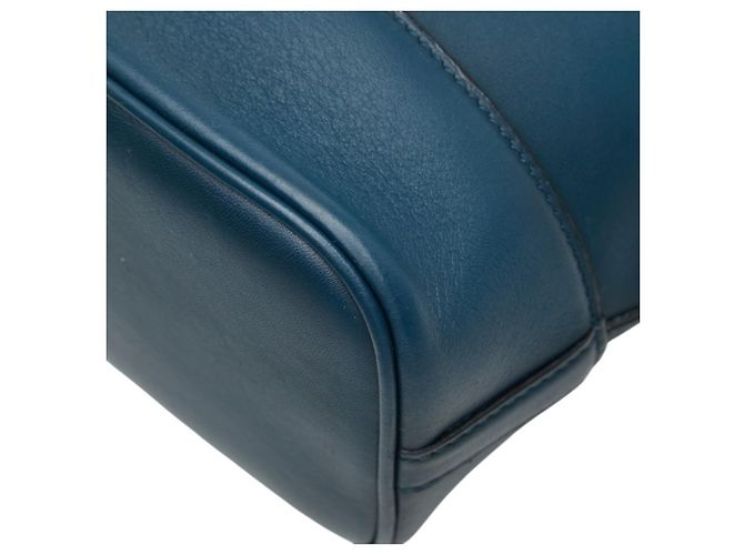 Bolsa de Ombro Louis Vuitton Cuir Nuance Azul marinho - vista 6
