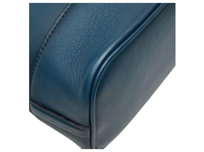 Bolsa de Ombro Louis Vuitton Cuir Nuance Azul marinho - vista 7