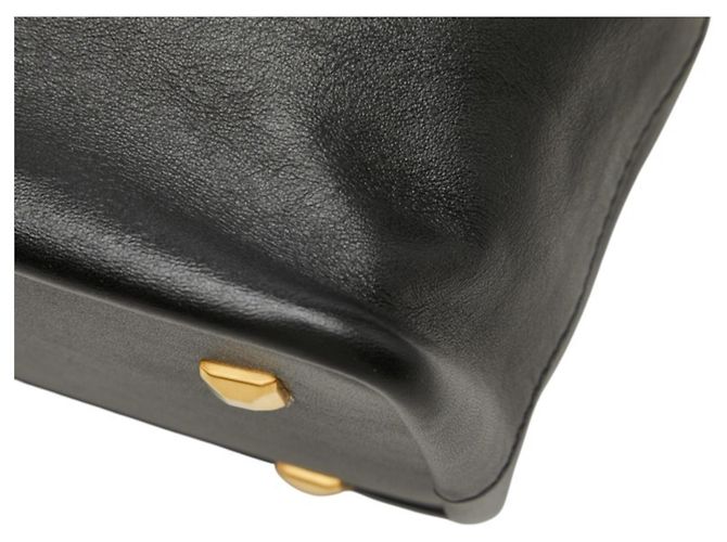 Bolso de mano MCM de cuero negro - vista 6
