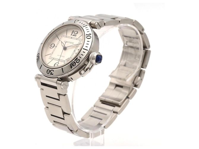 Orologio Automatico Cartier Pasha Seatimer W31080M7 - vista 2
