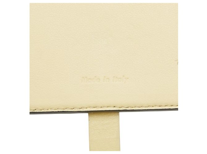 Céline Celine Strap Multifunktions-Langportemonnaie Medium Gelb Marineblau - Ansicht 13