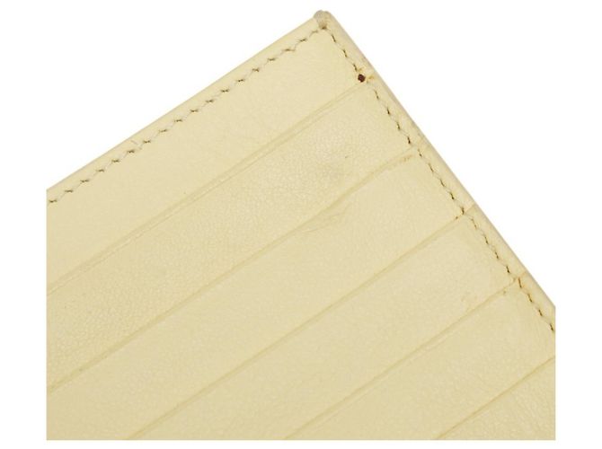 Céline Celine Strap Multifunktions-Langportemonnaie Medium Gelb Marineblau - Ansicht 6