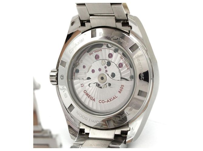 Relógio automático Omega Seamaster Aqua Terra GMT em aço inoxidável - vista 5