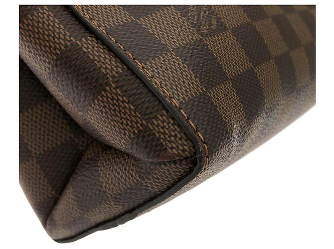 Bolso de hombro Louis Vuitton Damier Vavin PM Castaño - vista 4