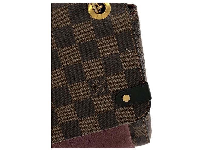 Bolso de hombro Louis Vuitton Damier Vavin PM Castaño - vista 5