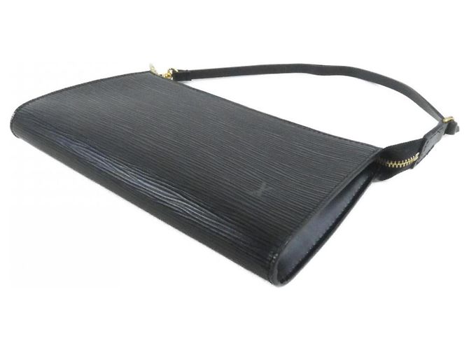 Louis Vuitton Epi Pochette Accessoires Nero - vista 3