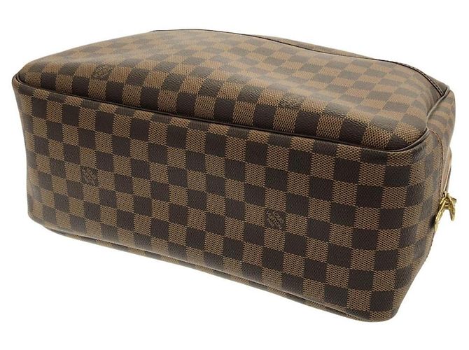 Bolso de mano Vanity Louis Vuitton Damier Bowling Castaño - vista 3