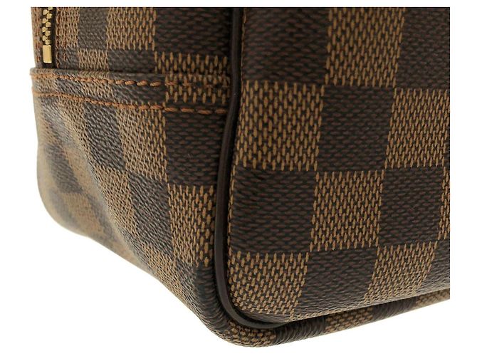 Bolso de mano Vanity Louis Vuitton Damier Bowling Castaño - vista 4