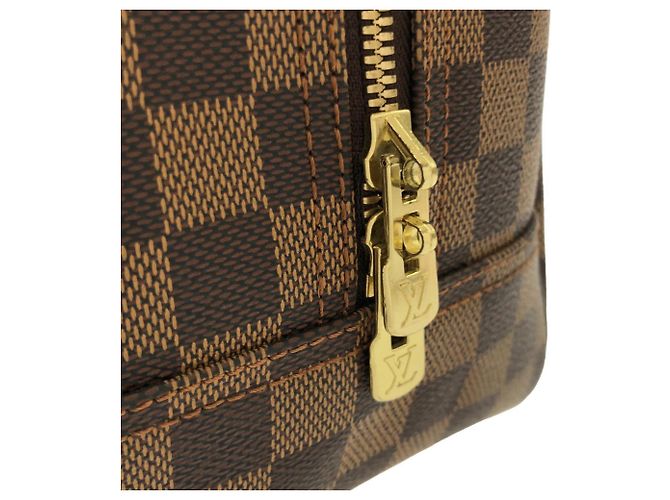 Bolso de mano Vanity Louis Vuitton Damier Bowling Castaño - vista 5